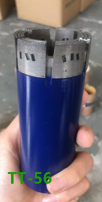 Orta / Süper Sert Oluşumlar İçin Dia 56mm Elmas PDC Matkap Ucu Dövme İşleme