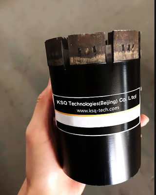 Süper Sert Oluşumlar İçin Orta Tel Hattı Matkap Ucu Elmas Çekirdek Uçları