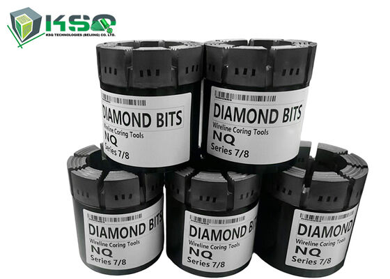 Yüksek Kaliteli NQ Enpregnated Diamond Core Bit Hard Rock Core Drilling Geological Exploration için