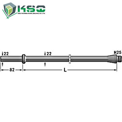 H25 Hex 22 mm Matkap Ucu Şaft 108 mm