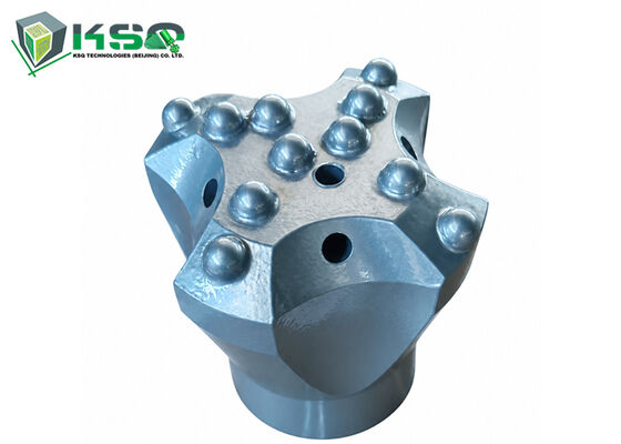 T40 90mm Kendiliğinden delme Kaya Anker Bit Tungsten Karbür Maden Tünelli