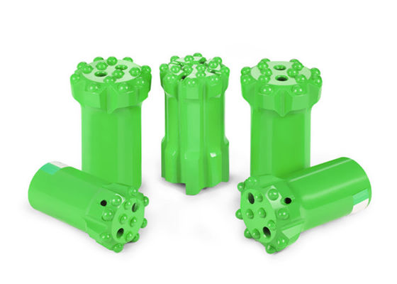 Longhole Delme için Yüksek Karbonlu Çelik T45 Matkap Ucu / Dişli Düğme Uçları 76mm