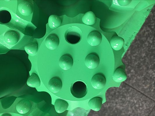 T38 76mm 89mm Normal / Retrac Gövde Balistik Tungsten Karbür Uçlar ile Dişli Düğme Bit