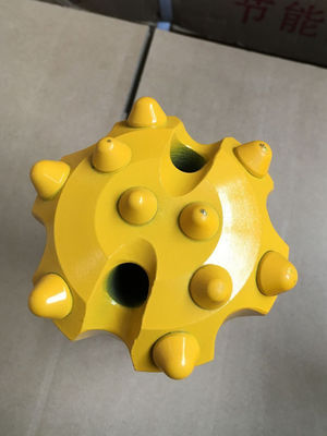 Düşük Hava Basıncı DTH Düğme Uçları CIR90 Çapında 90/93 / 95mm Aşağı Delik Kaya Delme için