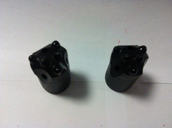 Karbon Çelik Küçük Kaya Matkap Uçları 11 Derece Konik Düğme Bit 7 Balistik Düğmeler