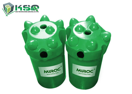 Konik Düğme Bit 11 Derece Özelleştirmek 33mm Kırmızı Yüksek Hızlı Matkap Uçları