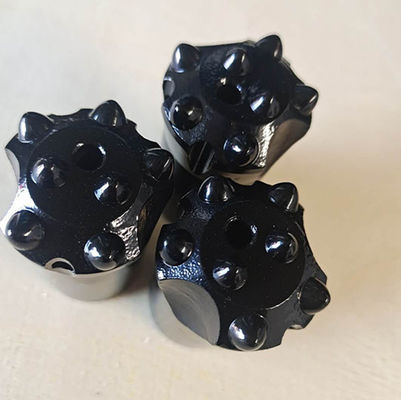 Kaya Delici Yedek Parçaları 7 Karbür Uçlu 12 Derece Konik Dril Bit