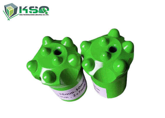 Kaya Delme için 12 Derece Konik Tungsten Matkap Uçları Çapı 38mm