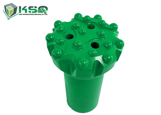 Madencilik Üst Çekiç GT60 127mm Karbür Düz Yüz Dişli Düğme Bit