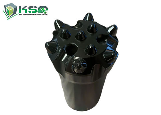 T45 76mm Düz Yüz 10 Balistik Uzun Delik Delme Düğmesi Matkap Ucu