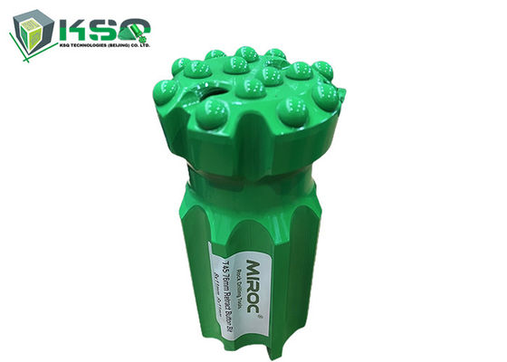 Konu T45 Çapı 76mm Tungsten Karbür Geri Çekilebilir Düğme Biti