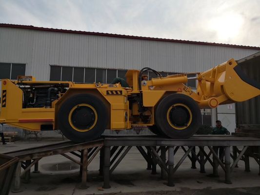 0.6m3 Küçük Ölçekli Yeraltı Madenciliği Projeleri için Yük Taşıma Damper Makinesi