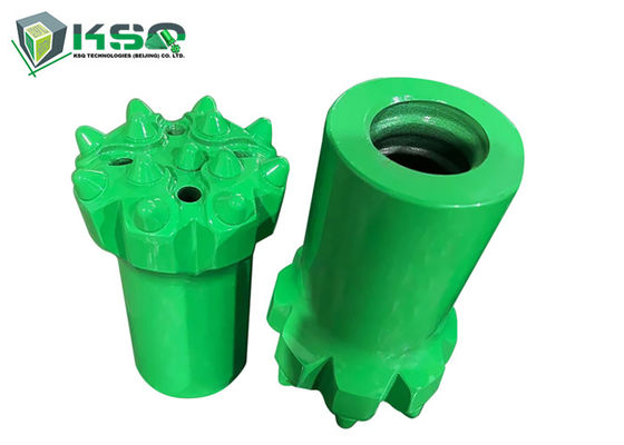 89mm Düşürme Merkezli Konik T38 Düğmeli Matkap Ucu Üst Çekiç Aletleri