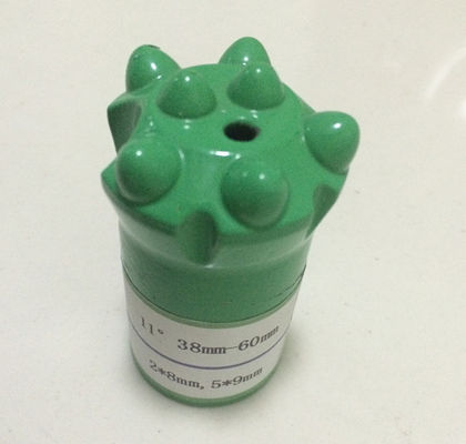 34mm / 35mm Yedi Düğmeli Kaya Delici Konik Düğme Bitleri Sanayi İçin