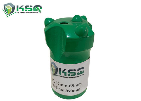 Tungsten Karbürler Madencilik Kaya Matkap Araçları Dia 32 - 41mm Konik Düğme Uçları