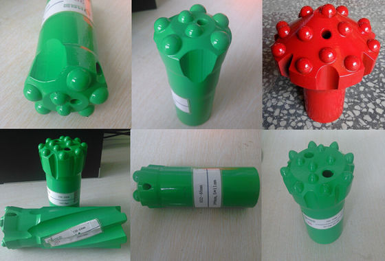 Elektrikli El Aletleri R32 R38 Delici Makina Yedek Parçaları için Dişli Düğmeli Matkap Uçları