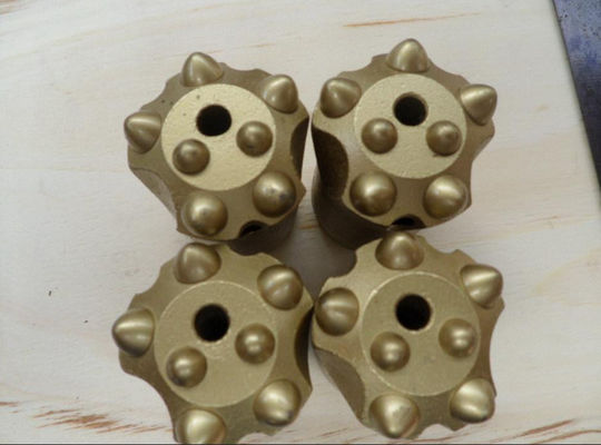 1 1/4 "Kaya Delme Aletleri, Konik Tungsten Karpit Düğme Uçları