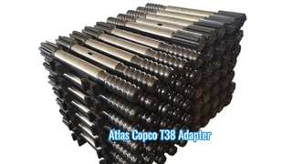 Atlas Copco Makineleri için T38 Şaft Adaptörü